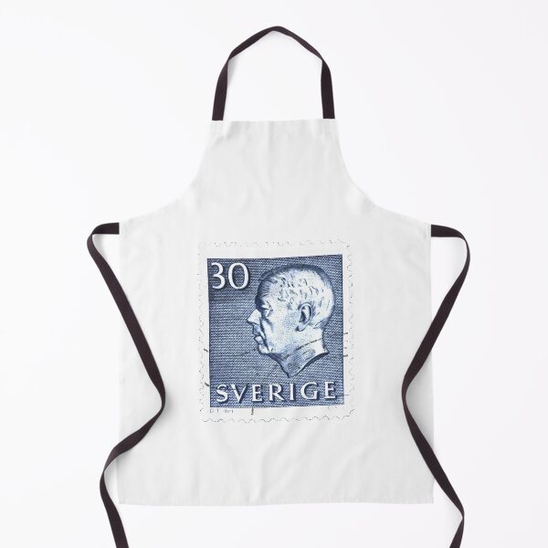 Item preview, Sverige Sweden Blue Vintage Postage Stamp designed and sold by red-amber65.