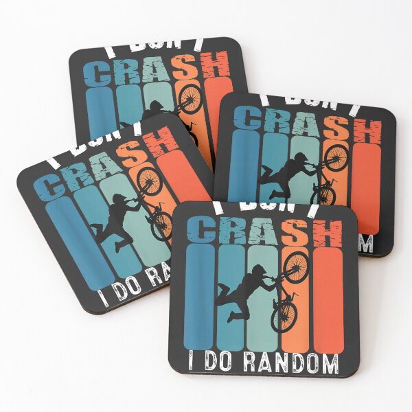 Item preview, I_Don't_Crash_I_Do_Random_Gravity_Checks_BMX_Boys_Vintage designed and sold by waebox.