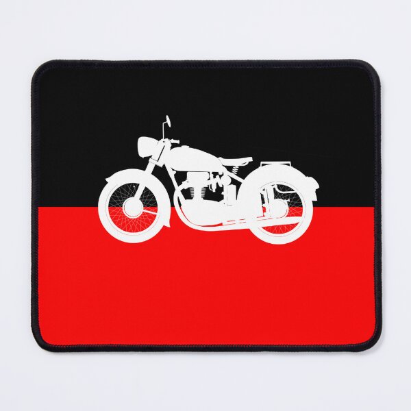 Item preview, Old motorcycle as a silhouette designed and sold by designpeter.