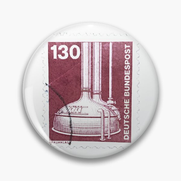 Item preview, Vintage Deutsche Red 130 Bundespost Postage Stamp designed and sold by red-amber65.