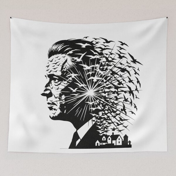 Item preview, Alfred Hitchcock designed and sold by Jodcha.