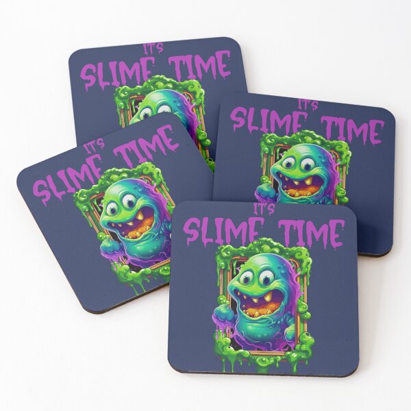 Item preview, IT'S SLIME TIME Monster designed and sold by JusTiceT-shirts.