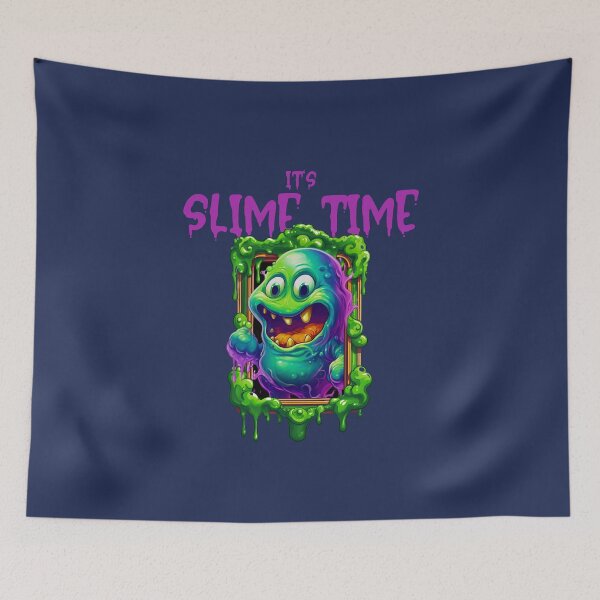 Item preview, IT'S SLIME TIME Monster designed and sold by JusTiceT-shirts.