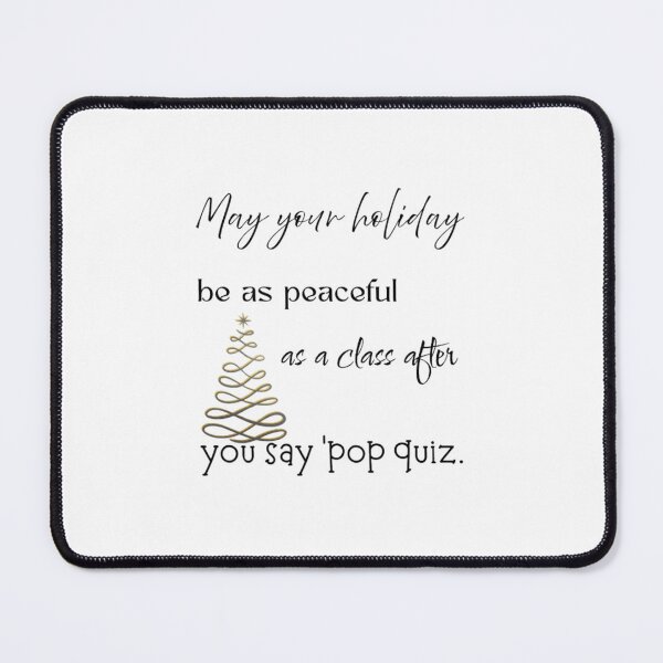 Item preview, Teacher Christmas funny peaceful holiday designed and sold by Fiwe.