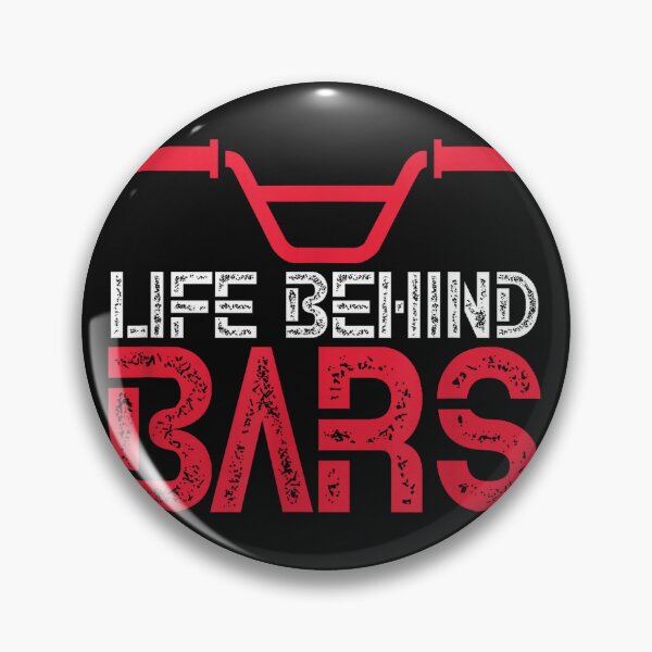 Item preview, Life Behind Bars BMX Bike Bicycle Biking Cycling designed and sold by waebox.