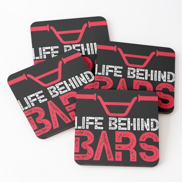 Item preview, Life Behind Bars BMX Bike Bicycle Biking Cycling designed and sold by waebox.