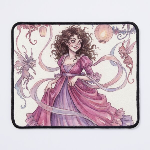 Item preview, Lydia Flirtation in the Ballfrom Pride and Prejudice character illustration designed and sold by Vintage Designs +.