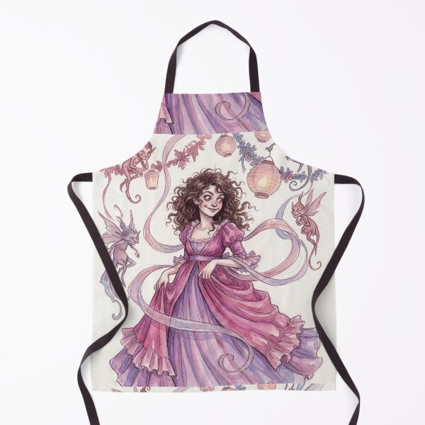 Item preview, Lydia Flirtation in the Ballfrom Pride and Prejudice character illustration designed and sold by Vintage Designs +.