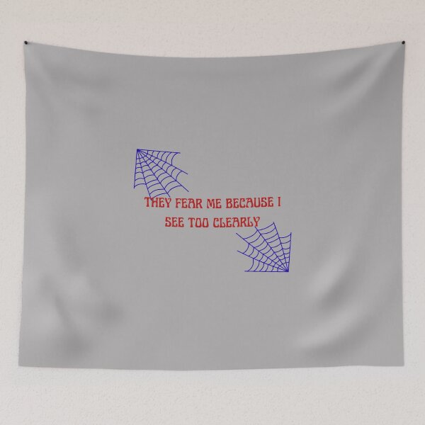 Item preview, Sharp blue spider web designed and sold by زينتريتي.