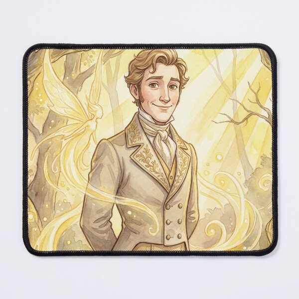 Item preview, Bingley in his Joyful Regency Pride and Prejudice character illustration designed and sold by Vintage Designs +.