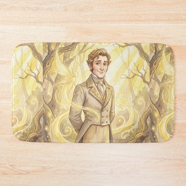 Item preview, Bingley in his Joyful Regency Pride and Prejudice character illustration designed and sold by Vintage Designs +.