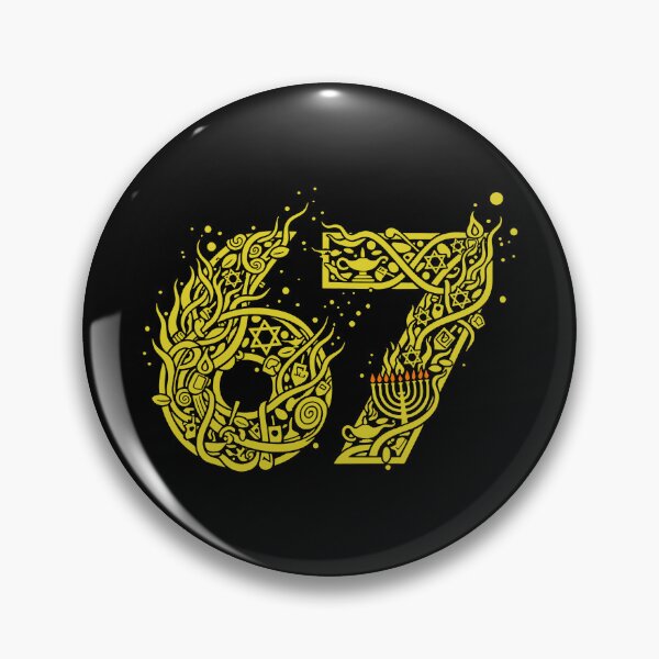 Item preview, Hanukkah 67 Six Seven Meme designed and sold by ZuToMi.