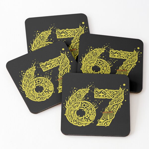 Item preview, Hanukkah 67 Six Seven Meme designed and sold by ZuToMi.