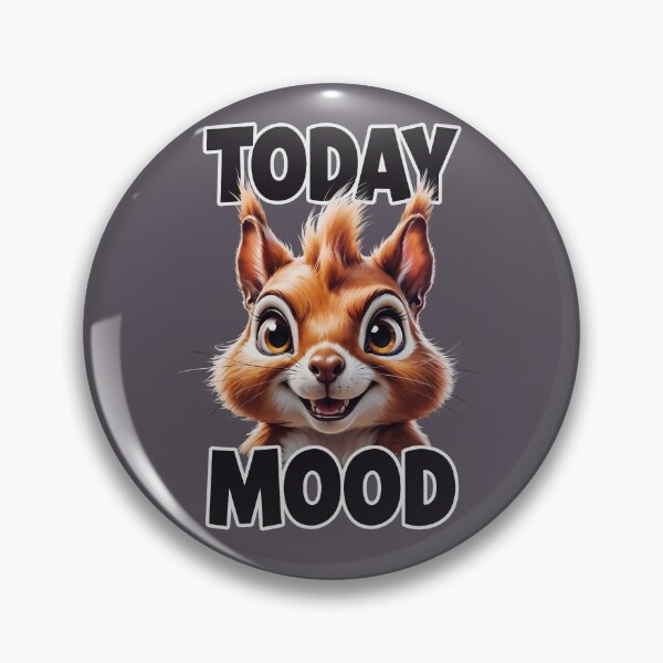 Item preview, Today Squirrel Mood, Funny Hyperactive Animal designed and sold by QuirkySpark.