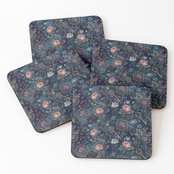 Item preview, Romantasy AOP blue and purple  designed and sold by Quietest Riot.