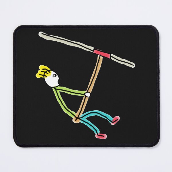 Item preview, Ziplining Stickman designed and sold by Mark-Ewbie.