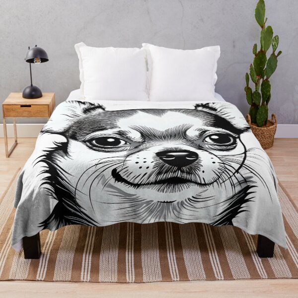 Item preview, Soft Shaded Dog Portrait in Classic Artistic Style. designed and sold by MissYouONLY.
