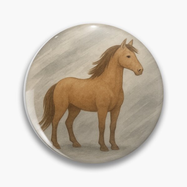 Item preview, Free Spirit Horse | Gray Brush Winds designed and sold by Polariszero.