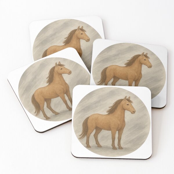 Item preview, Free Spirit Horse | Gray Brush Winds designed and sold by Polariszero.