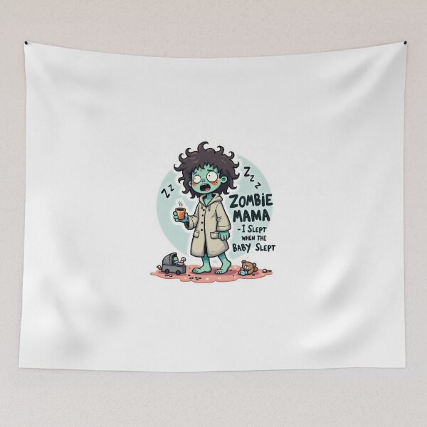 Item preview, Zombie Mama – Funny Parenting Quote Design designed and sold by MadeInNapTime.