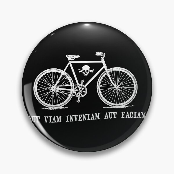 Item preview, Bike Pirate Flag | Latin: Either I'll Find A Way Or I'll Make One designed and sold by ScientiaAcLabor.