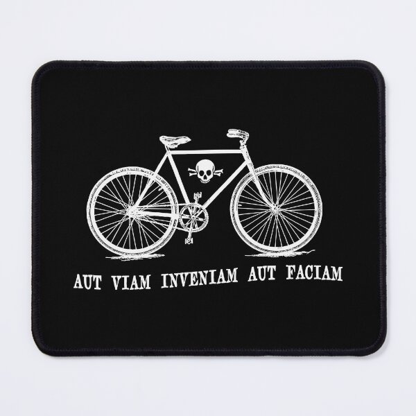 Item preview, Bike Pirate Flag | Latin: Either I'll Find A Way Or I'll Make One designed and sold by ScientiaAcLabor.