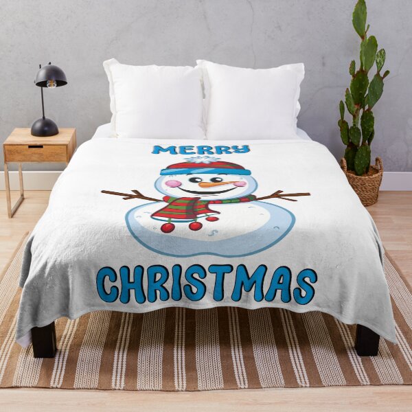 Item preview, Cute Merry Christmas Snowman – Festive Winter designed and sold by Sensepiphoria.