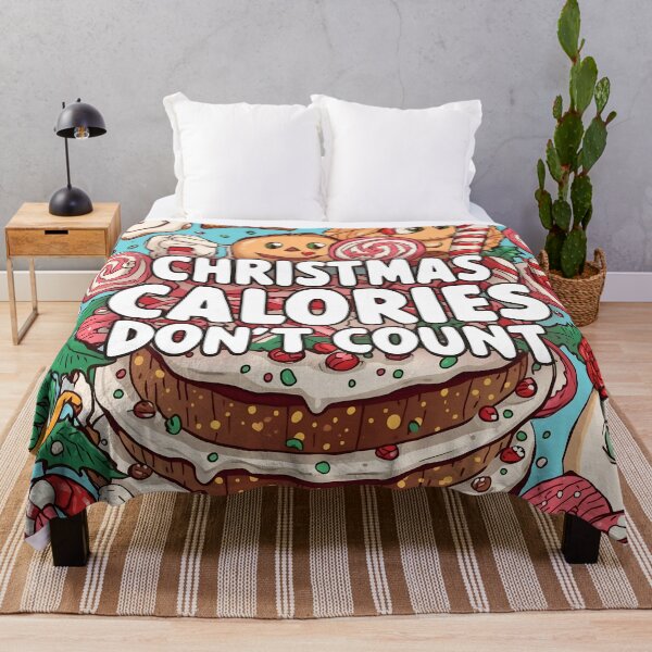 Item preview, Christmas Calories Don’t Count – Funny Holiday Food Lover designed and sold by A-ZTEES.