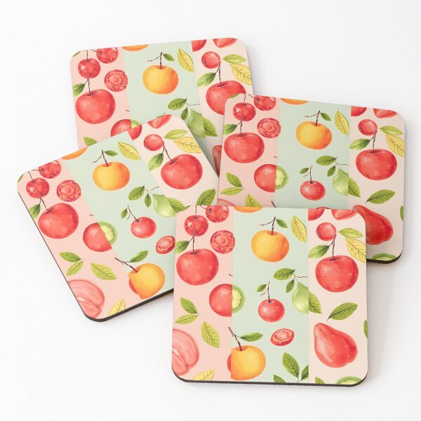 Item preview, Colorful Fruit Patterns Celebrating Nature Fresh Beauty designed and sold by ART ATTACK ZONE.