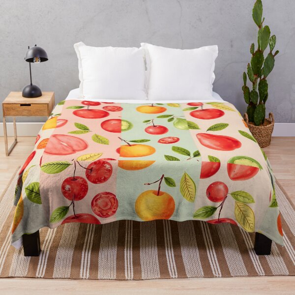 Item preview, Colorful Fruit Patterns Celebrating Nature Fresh Beauty designed and sold by ART ATTACK ZONE.