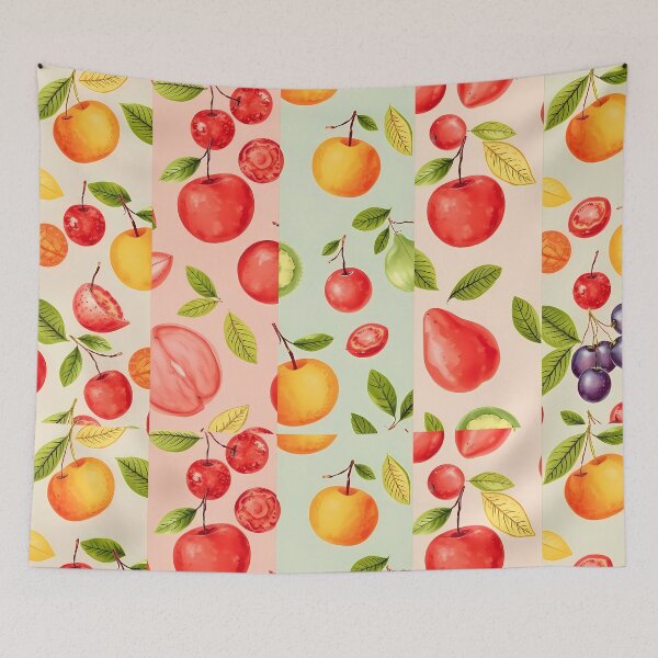 Item preview, Colorful Fruit Patterns Celebrating Nature Fresh Beauty designed and sold by ART ATTACK ZONE.