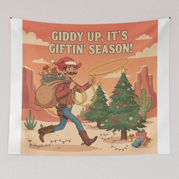 Item preview, Giddy Up, It’s Giftin’ Season! designed and sold by Clay Artista.