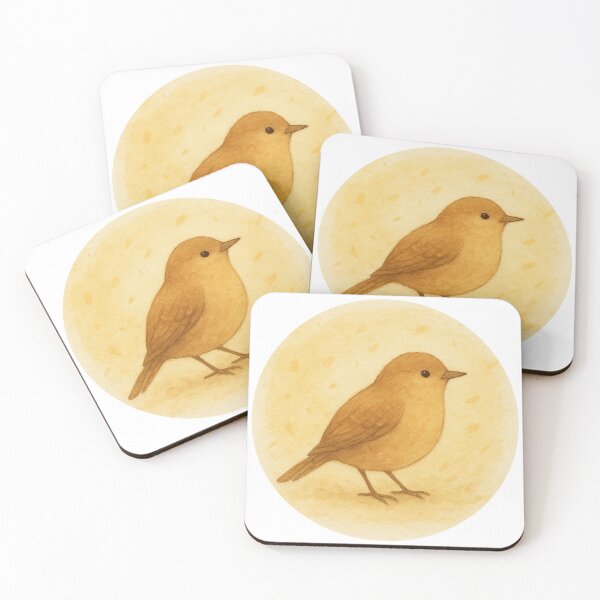 Item preview, Hopeful Yellow Bird | Soft Glow designed and sold by Polariszero.