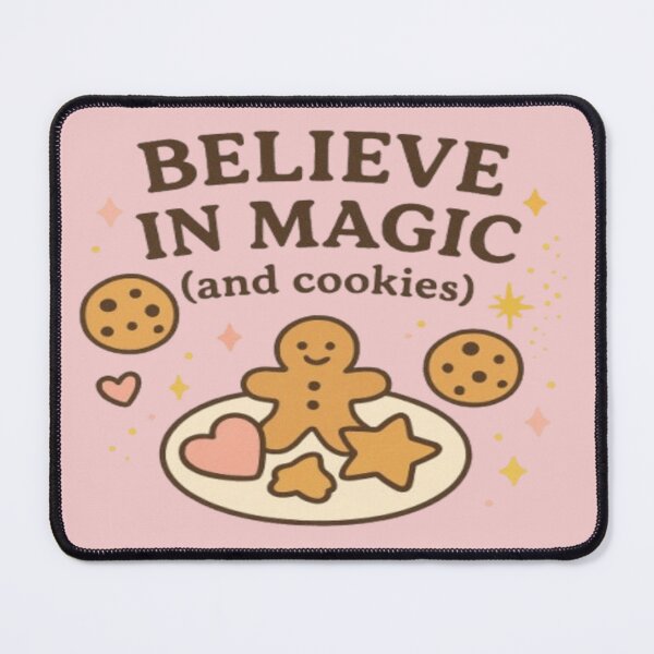 Item preview, Cute Cookie Lover T-Shirt | “Believe in Magic (and Cookies)” | Whimsical Dessert Design designed and sold by QubZone.