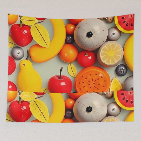 Item preview, Apple Colorful Fruit Patterns Celebrating Nature Fresh Beauty designed and sold by ART ATTACK ZONE.