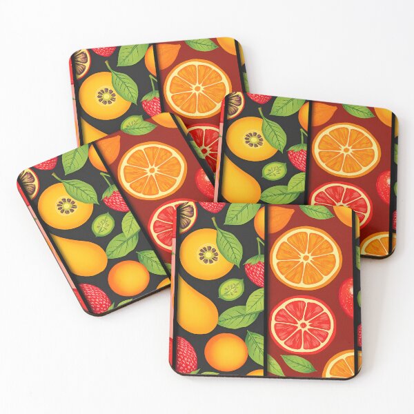 Item preview, Mango Colorful Fruit Patterns Celebrating Nature Fresh Beauty designed and sold by ART ATTACK ZONE.