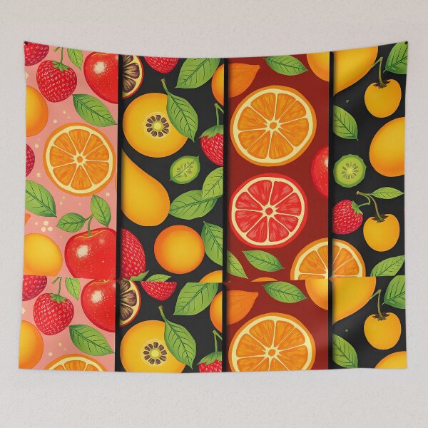 Item preview, Mango Colorful Fruit Patterns Celebrating Nature Fresh Beauty designed and sold by ART ATTACK ZONE.