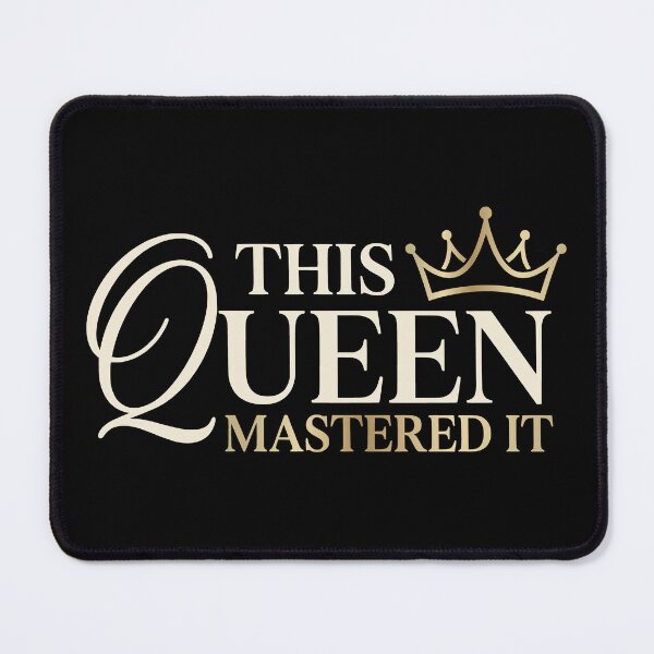 Item preview, This Queen Mastered It V designed and sold by Lemon Pepper.