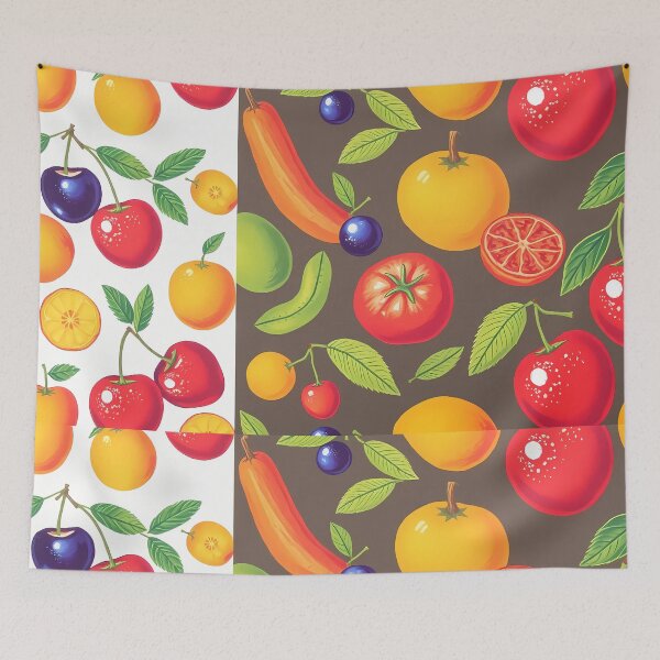 Item preview, Pineapple Colorful Fruit Patterns Celebrating Nature Fresh Beauty designed and sold by ART ATTACK ZONE.