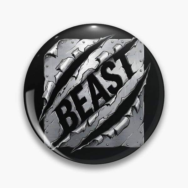 Item preview, Unleash The Beast Claw Marks Ripped Metal Plate designed and sold by SerenadeArtHub.