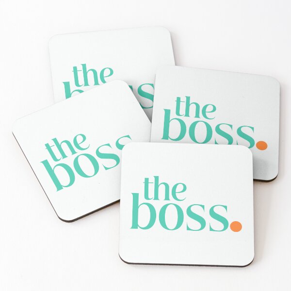 Item preview, The Boss, Words designed and sold by Jeallan Designs.