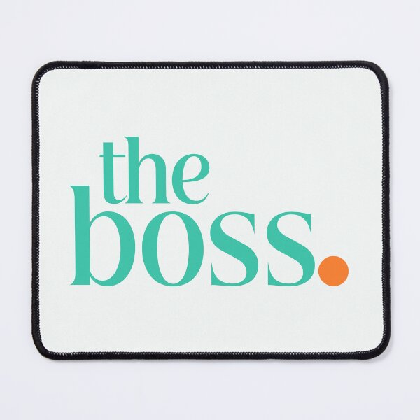 Item preview, The Boss, Words designed and sold by Jeallan Designs.