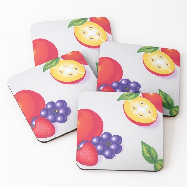 Item preview, Peach Colorful Fruit Patterns Celebrating Nature Fresh Beauty designed and sold by ART ATTACK ZONE.