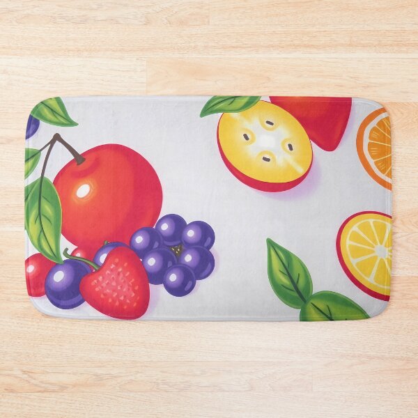 Item preview, Peach Colorful Fruit Patterns Celebrating Nature Fresh Beauty designed and sold by ART ATTACK ZONE.