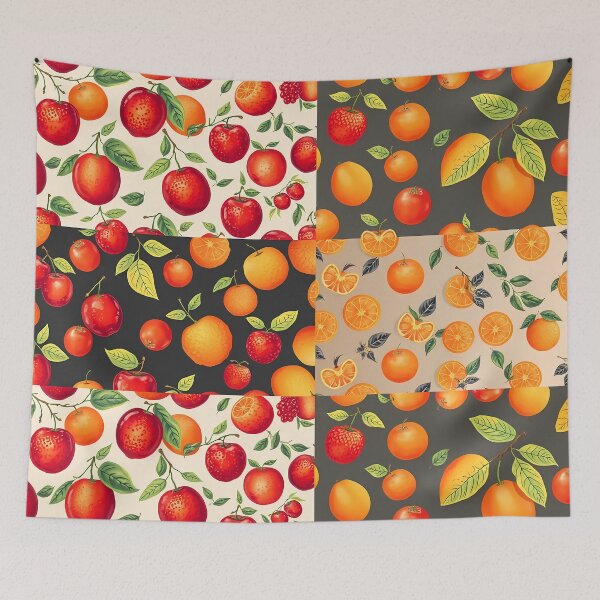 Item preview, Lime Colorful Fruit Patterns Celebrating Nature Fresh Beauty designed and sold by ART ATTACK ZONE.