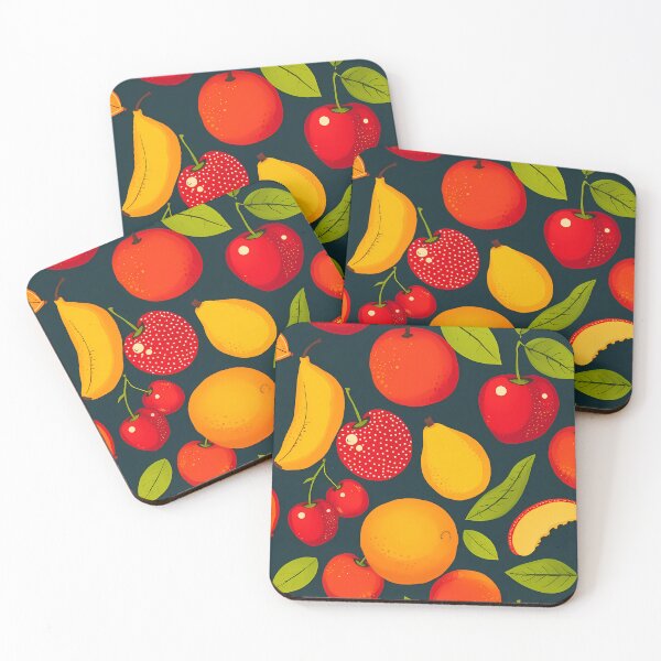Item preview, Plum Colorful Fruit Patterns Celebrating Nature Fresh Beauty designed and sold by ART ATTACK ZONE.