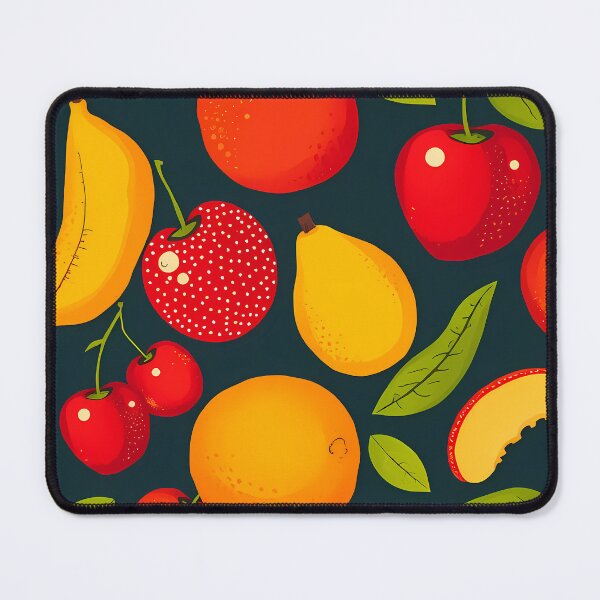 Item preview, Plum Colorful Fruit Patterns Celebrating Nature Fresh Beauty designed and sold by ART ATTACK ZONE.