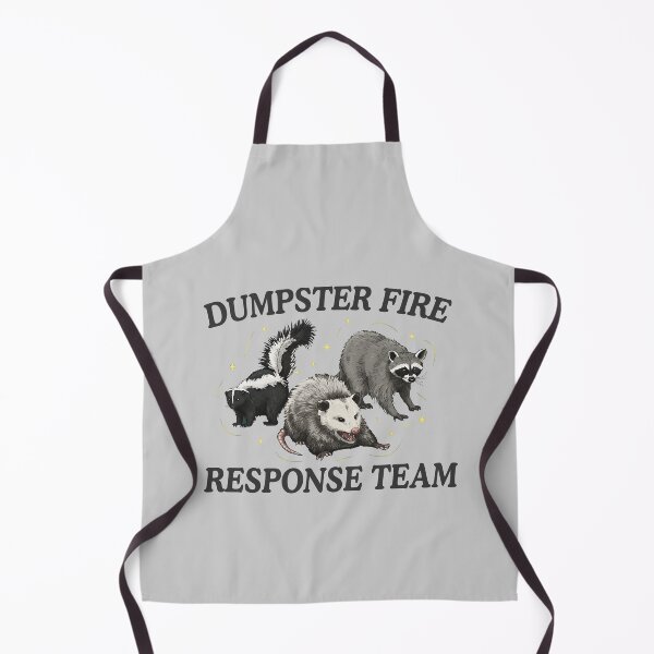 Item preview, Dumpster Fire Response Team Raccoon designed and sold by ChestOutLoud.