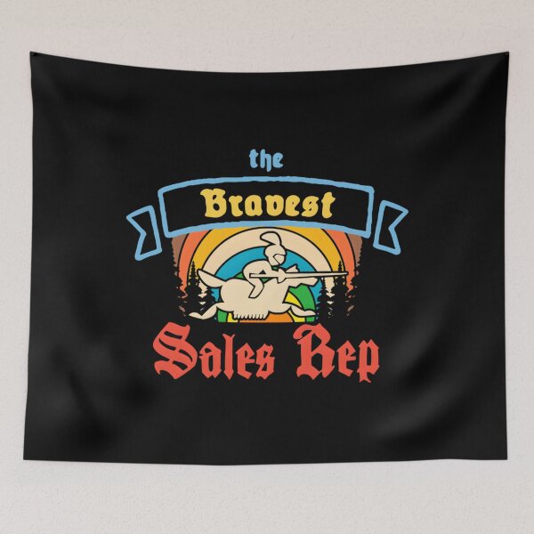 Item preview, The Bravest Sales Rep – Rainbow Knight And Horse designed and sold by chsaggbix19.