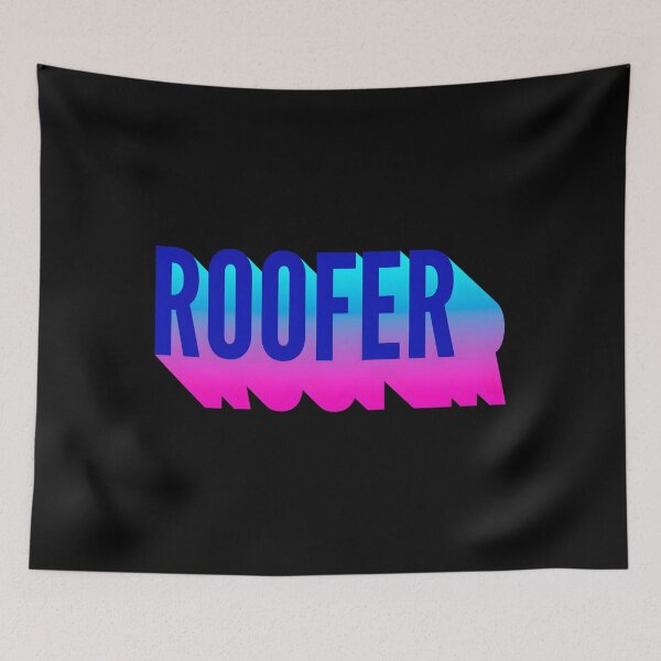 Item preview, Roofer With Long Gradient Shadow designed and sold by chsaggbix19.